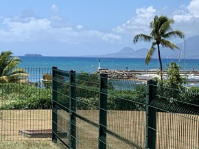 Appartement d'une chambre avec vue sur la mer jardin clos et wifi a Le Gosier